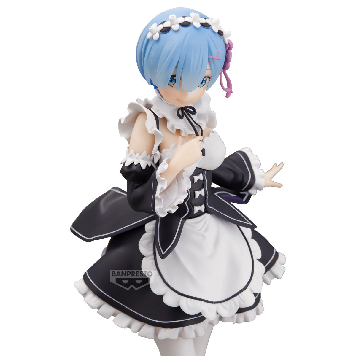 28785 - RE:ZERO STARTING LIFE IN ANOTHER WORLD - GLITTER & GLAMOURS - REM (MAID VER.) - STATUA 24CM - Immagine 3