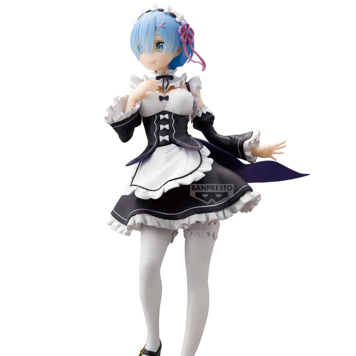 28785 - RE:ZERO STARTING LIFE IN ANOTHER WORLD - GLITTER & GLAMOURS - REM (MAID VER.) - STATUA 24CM - Immagine 4
