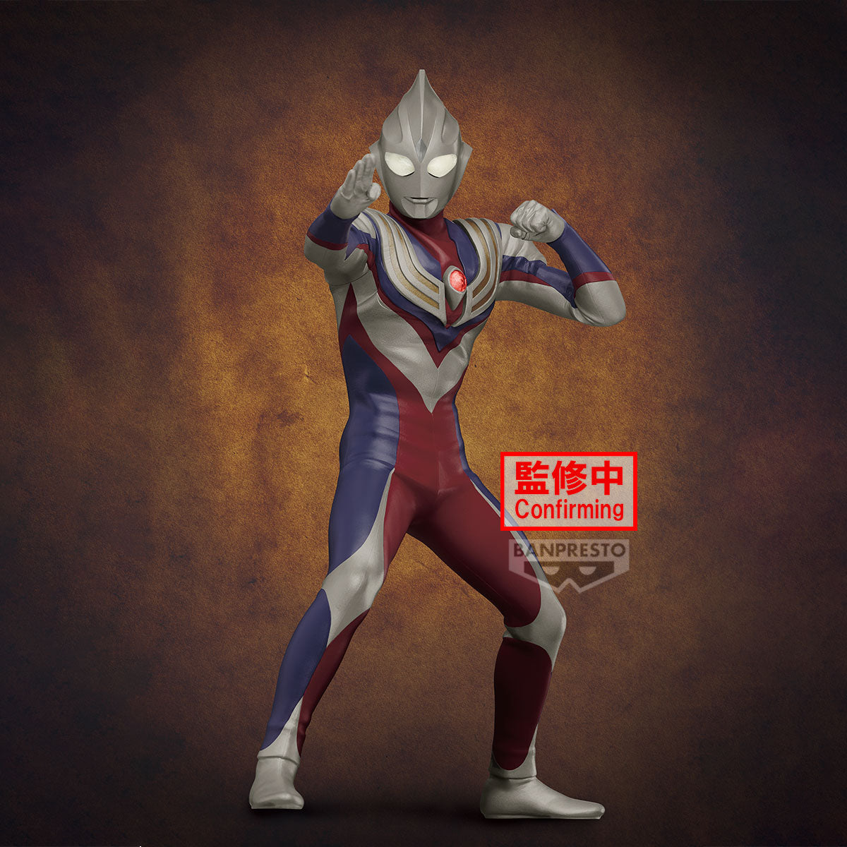 28991 - ULTRAMAN TIGA - HERO'S BRAVE STATUE - ULTRAMAN (VARIANT COLOR VER.) - STATUA 18CM - Immagine 2