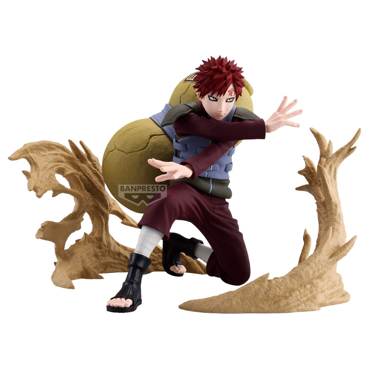 29065 - NARUTO SHIPPUDEN - VIBRATION STARS PLUS - GAARA - STATUA 12CM - Immagine 2