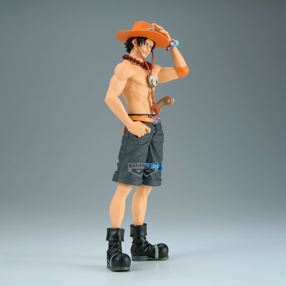 29527 - ONE PIECE - DXF - THE GRANDLINE SERIES - PORTGAS D. ACE - STATUA 20CM - Immagine 2