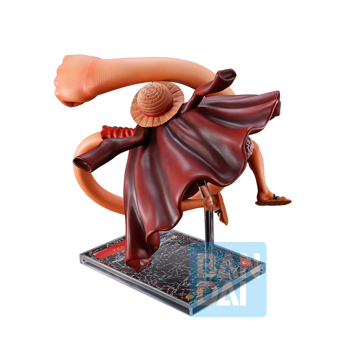 69093 - ONE PIECE - ICHIBANSHO FIGURE FROM ICHIBANSHO - ONE PIECE CARD GAME - MONKEY D.LUFFY - STATUA 18CM - Immagine 4