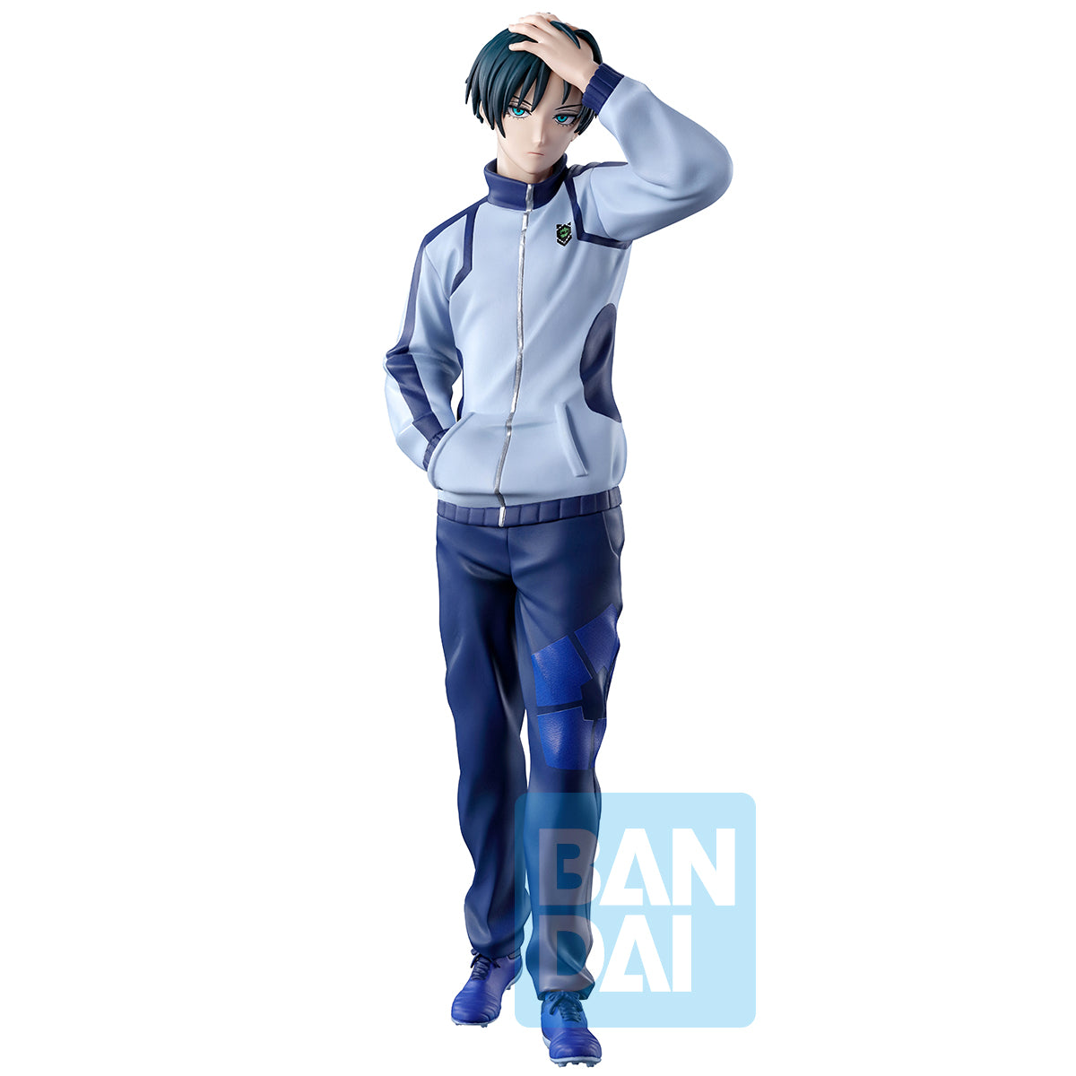 68434 - BLUE LOCK - ICHIBANSHO FIGURE FROM ICHIBAN KUJI - PREPAREDNESS FOR A DECISIVE BATTLE - RIN ITOSHI - STATUA 18CM - Immagine 2