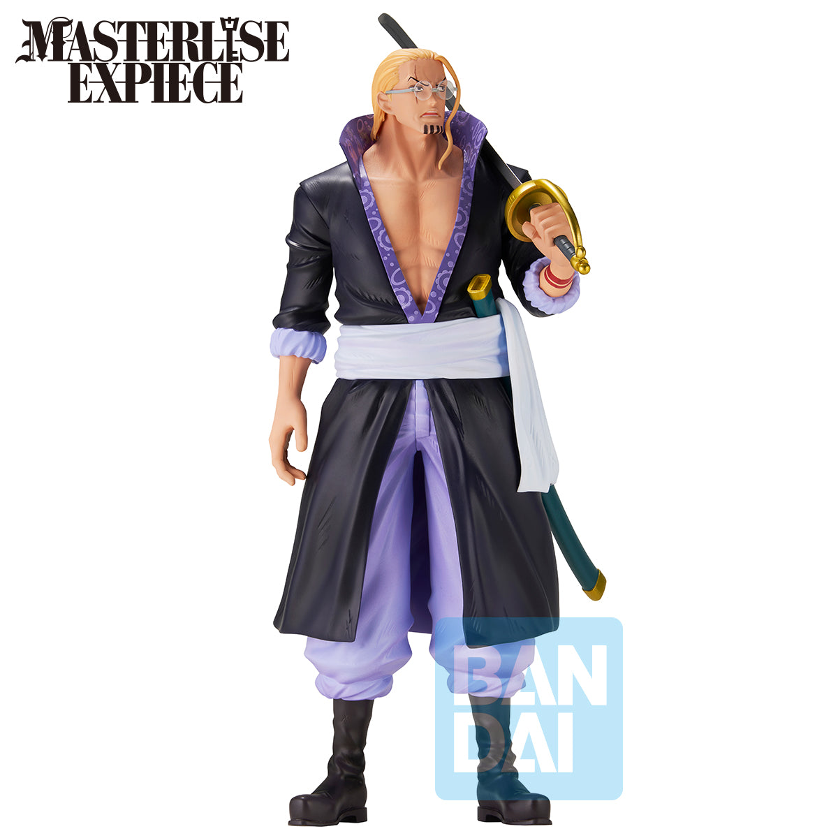 68450 - ONE PIECE - ICHIBANSHO FIGURE FROM ICHIBAN KUJI ROGER PIRATES - SILVERS RAYLEIGH - STATUA 21CM - Immagine 2