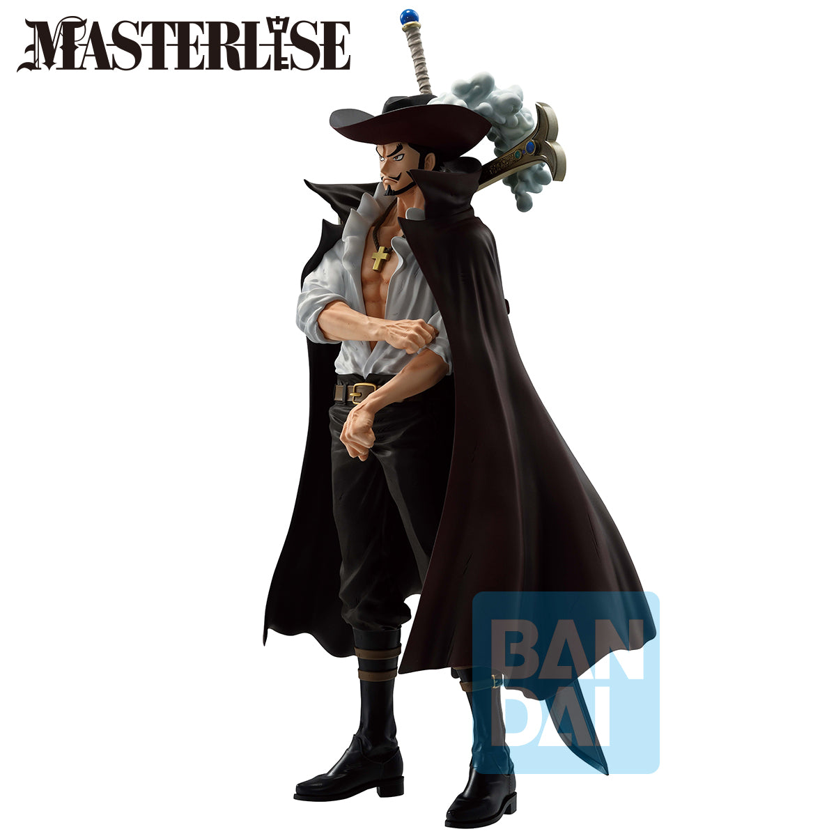 68480 - ONE PIECE - ICHIBANSHO FIGURE FROM ICHIBAN KUJI BEYOND THE TRIALS - DRACULE MIHAWK - STATUA 25CM - Immagine 2