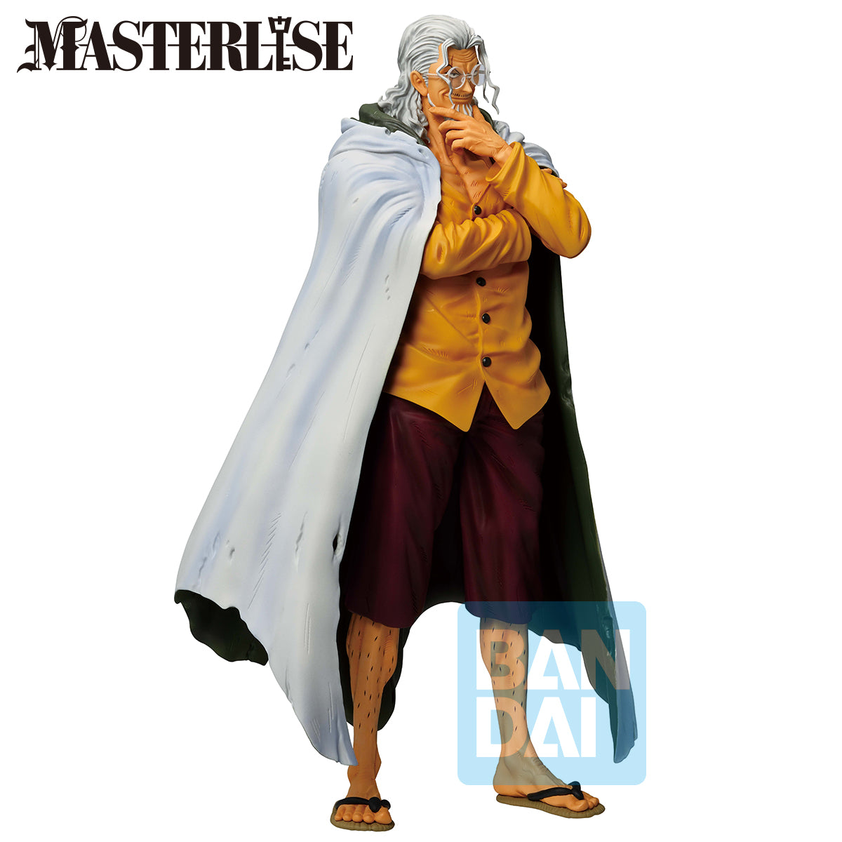 68482 - ONE PIECE - ICHIBANSHO FIGURE FROM ICHIBAN KUJI BEYOND THE TRIALS - SILVERS RAYLEIGH - STATUA 25CM - Immagine 2