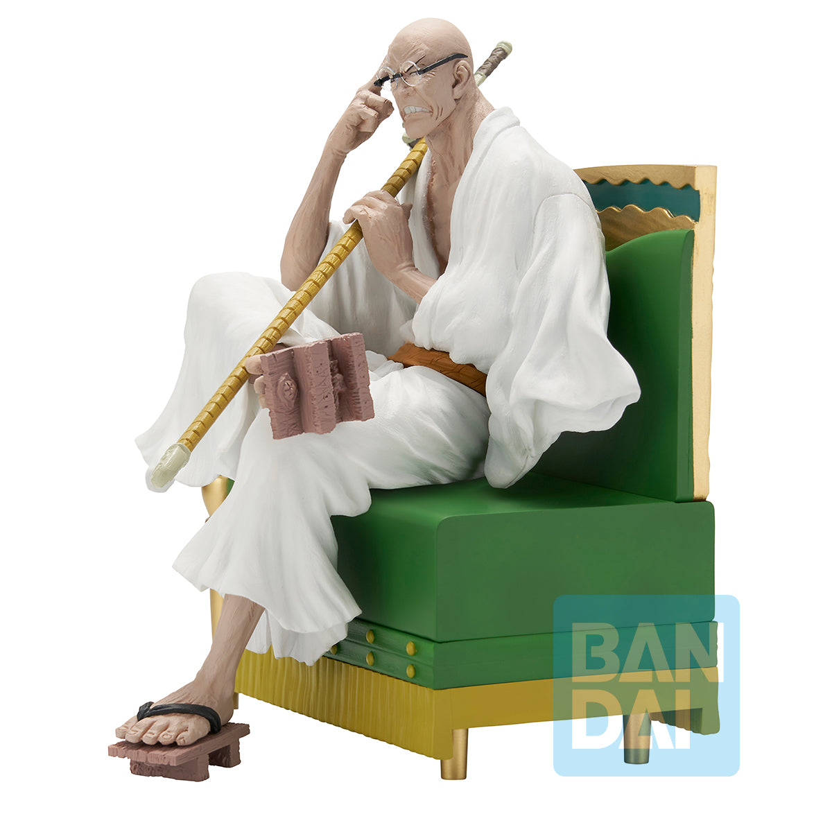 68496 - ONE PIECE - ICHIBANSHO FIGURE FROM ICHIBAN KUJI POWERS OF THE WORLD - SAINT ETHANBARON V. NUSJURO - STATUA 14CM - Immagine 2