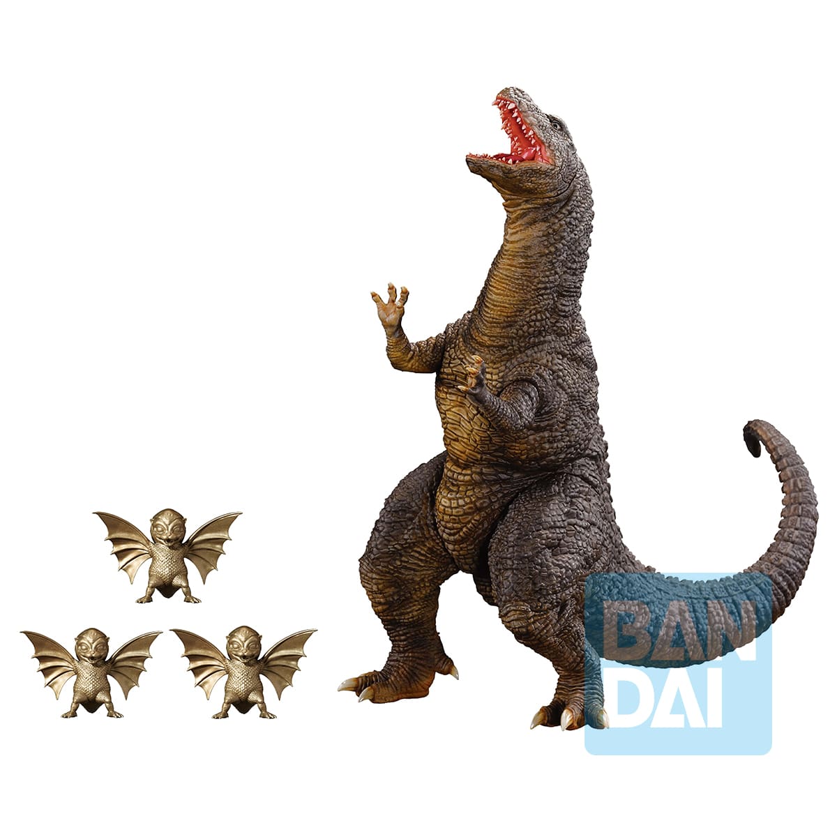 68899 - GODZILLA - ICHIBANSHO FIGURE GODZILLA MONSTER BIOGRAPHIES G - SAURUS & DORAT - STATUA 15CM - Immagine 2