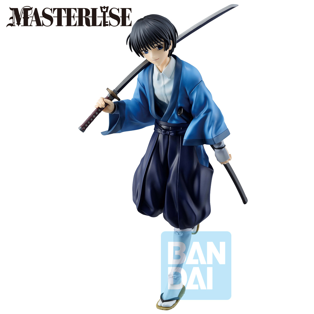 68903 - RUROUNI KENSHIN - ICHIBANSHO FIGURE FROM ICHIBAN KUJI MEIJI SWORDSMAN ROMANTIC STORY PART TWO - SOJIRO SETA - STATUA 23CM - Immagine 2