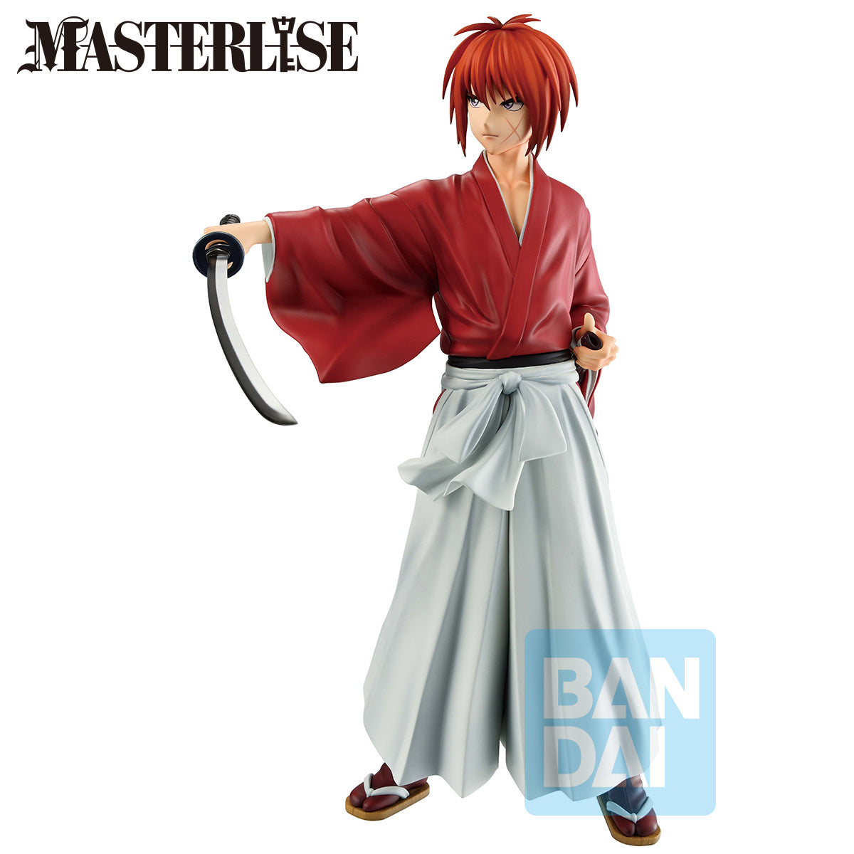 68904 - RUROUNI KENSHIN - ICHIBANSHO FIGURE FROM ICHIBAN KUJI MEIJI SWORDSMAN ROMANTIC STORY PART TWO - KENSHI HIMURA - STATUA 24CM - Immagine 2
