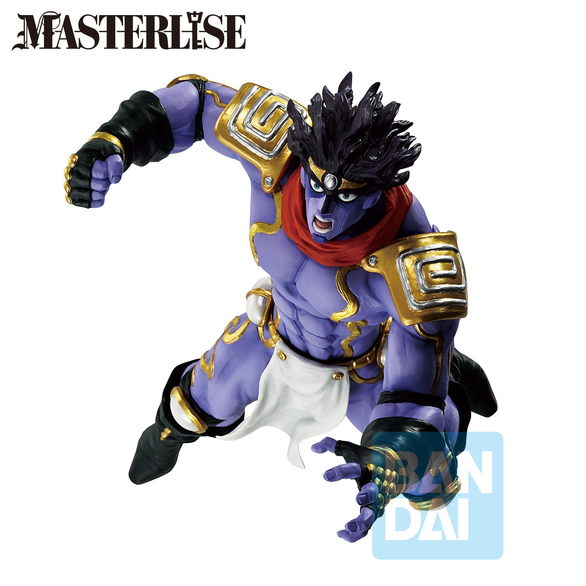 68926 - JOJO'S BIZARRE ADVENTURE:STARDUST CRUSADERS - ICHIBANSHO FIGURE FROM ICHIBANSHO STARDUST CRUSADERS STANDOM - STAR PLATINUM - STATUA 27CM - Immagine 2