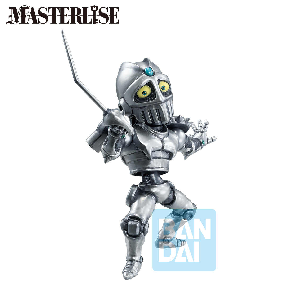 68930 - JOJO'S BIZARRE ADVENTURE:STARDUST CRUSADERS - ICHIBANSHO FIGURE FROM ICHIBANSHO STARDUST CRUSADERS STANDOM - KID POLNAREFF & KID CHARIOT - STATUA 8CM - Immagine 2