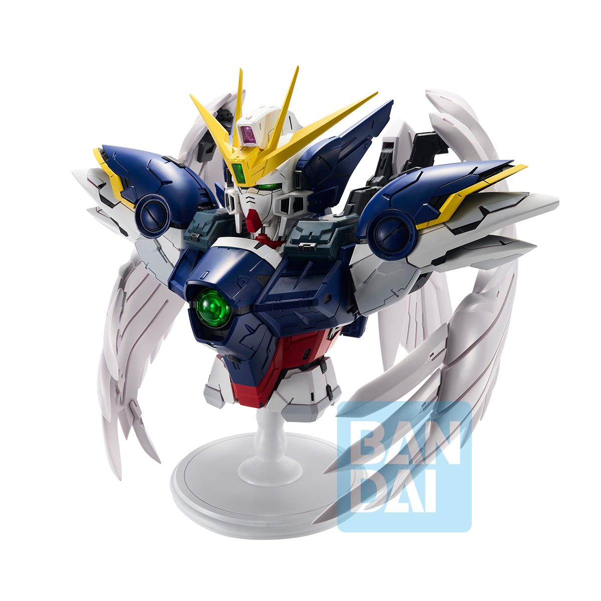 69012 - MOBILE SUIT GUNDAM WING - ICHIBANSHO FIGURE FROM ICHIBANSHO - 30th ANNIVERSAY - WING GUNDAM ZERO EW - STATUA 18CM - Immagine 2