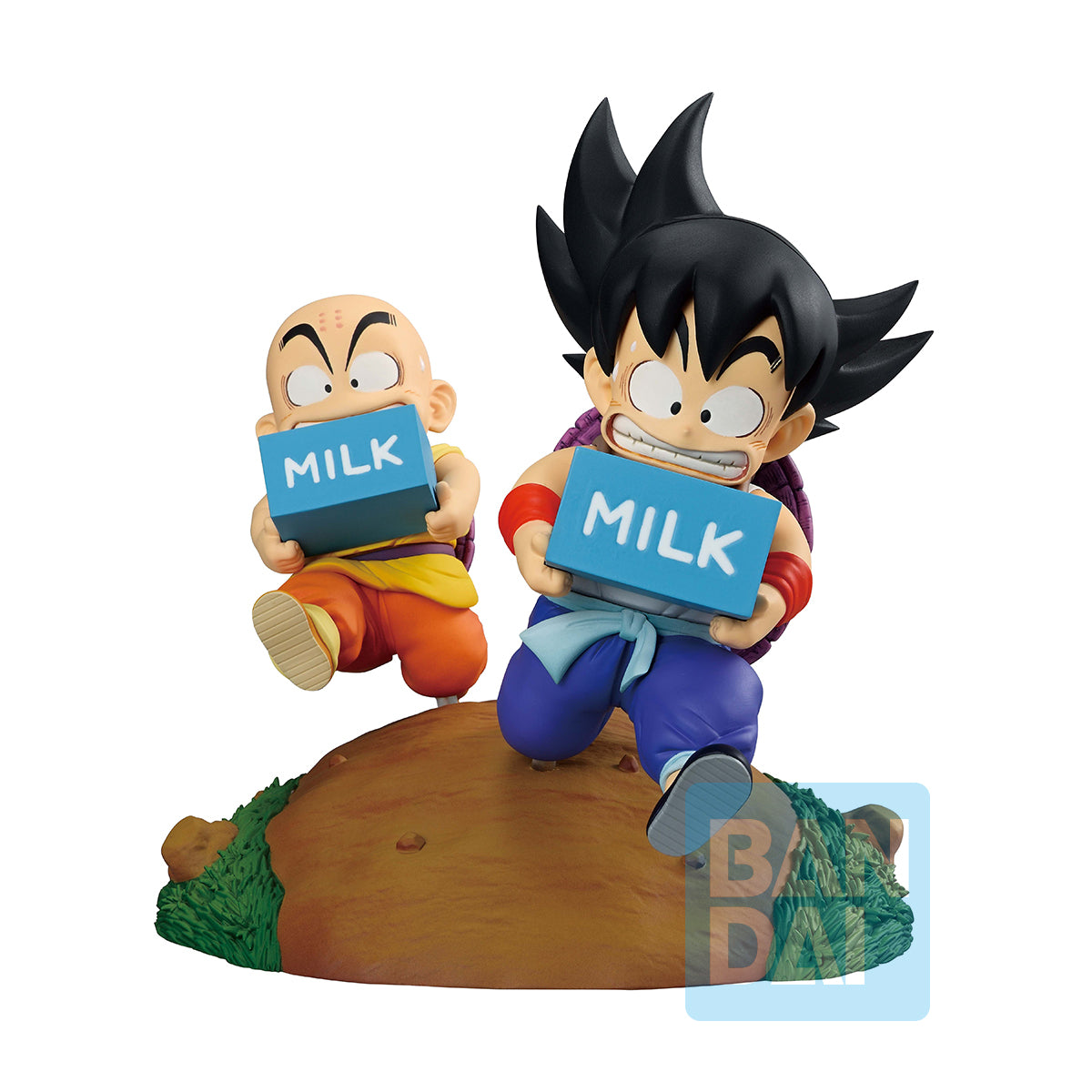 69060 - DRAGON BALL - ICHIBANSHO FIGURE FROM ICHIBANSHO - FANTASTIC ADVENTURE 2 - SON GOKU & KRILLIN - STATUA 12CM - Immagine 3