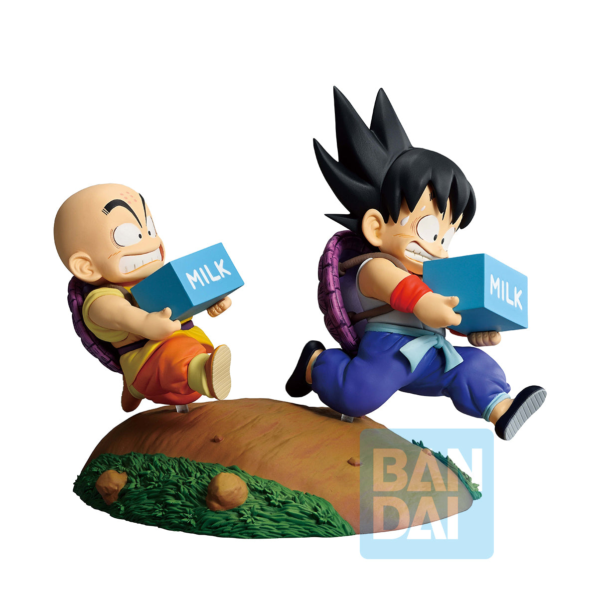 69060 - DRAGON BALL - ICHIBANSHO FIGURE FROM ICHIBANSHO - FANTASTIC ADVENTURE 2 - SON GOKU & KRILLIN - STATUA 12CM - Immagine 2
