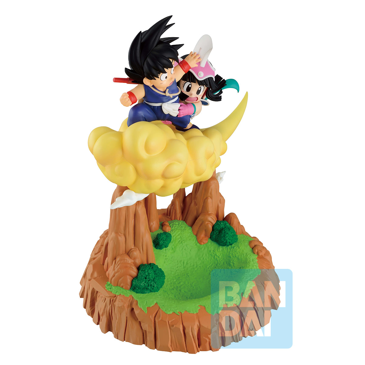 69061 - DRAGON BALL - ICHIBANSHO FIGURE FROM ICHIBANSHO - FANTASTIC ADVENTURE 2 - SON GOKU & CHICHI - STATUA 15CM - Immagine 3
