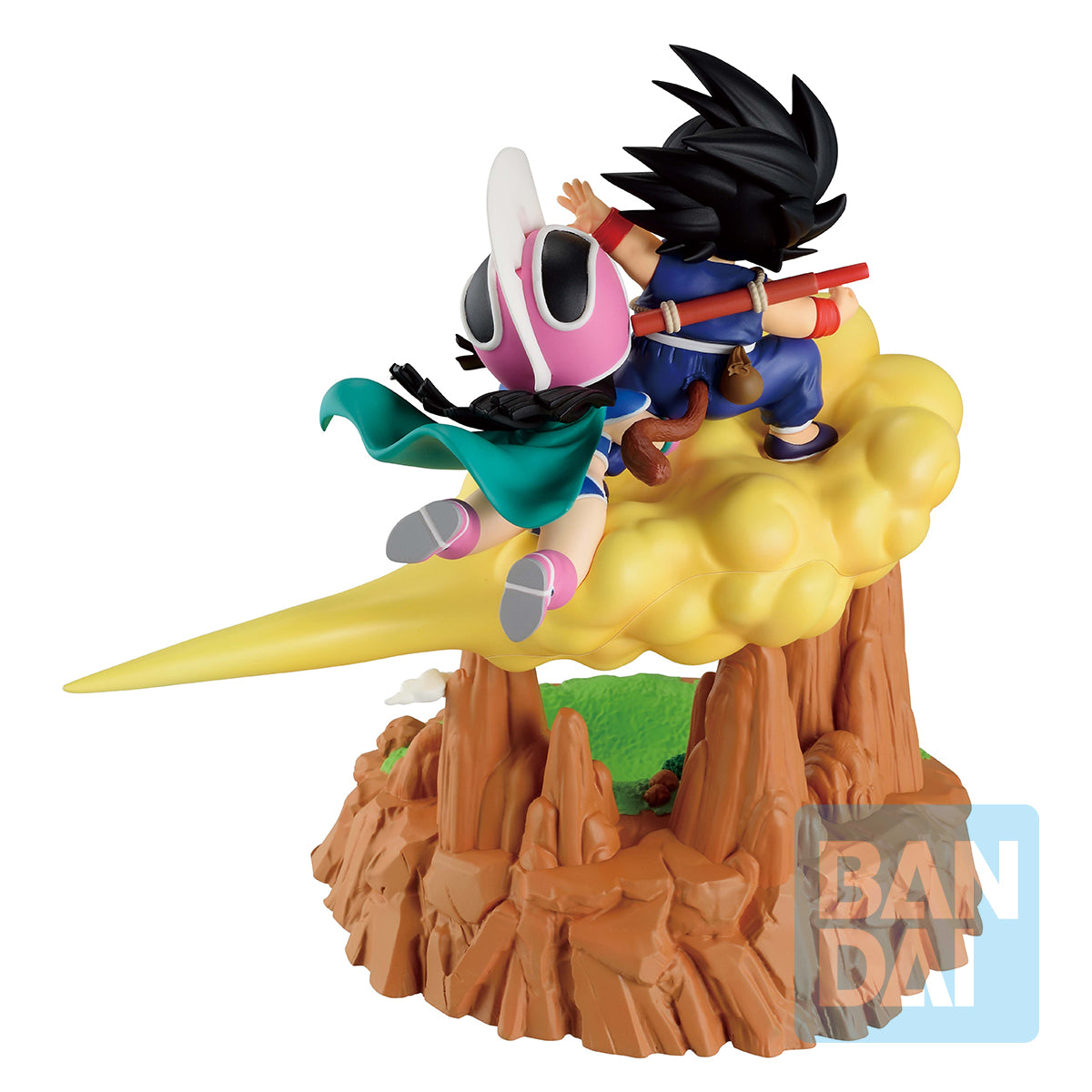 69061 - DRAGON BALL - ICHIBANSHO FIGURE FROM ICHIBANSHO - FANTASTIC ADVENTURE 2 - SON GOKU & CHICHI - STATUA 15CM - Immagine 4