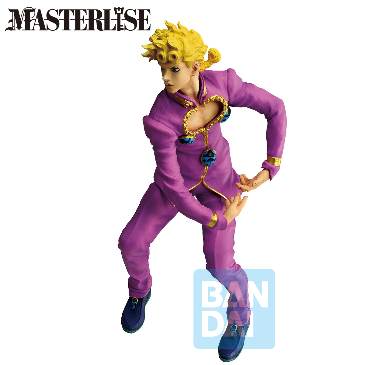 72350 - JOJO'S BIZARRE ADVENTURE - ICHIBANSHO FIGURE FROM JOJO’S BIZARRE ADVENTURE THE GATHERING OF STARS - GIORNO GIOVANNA - STATUA 21CM - Immagine 3