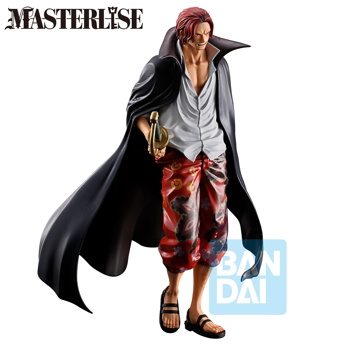 72403 - ONE PIECE - ICHIBANSHO FIGURE FROM RED HAIR PIRATES - SHANKS - STATUA 21CM - Immagine 3