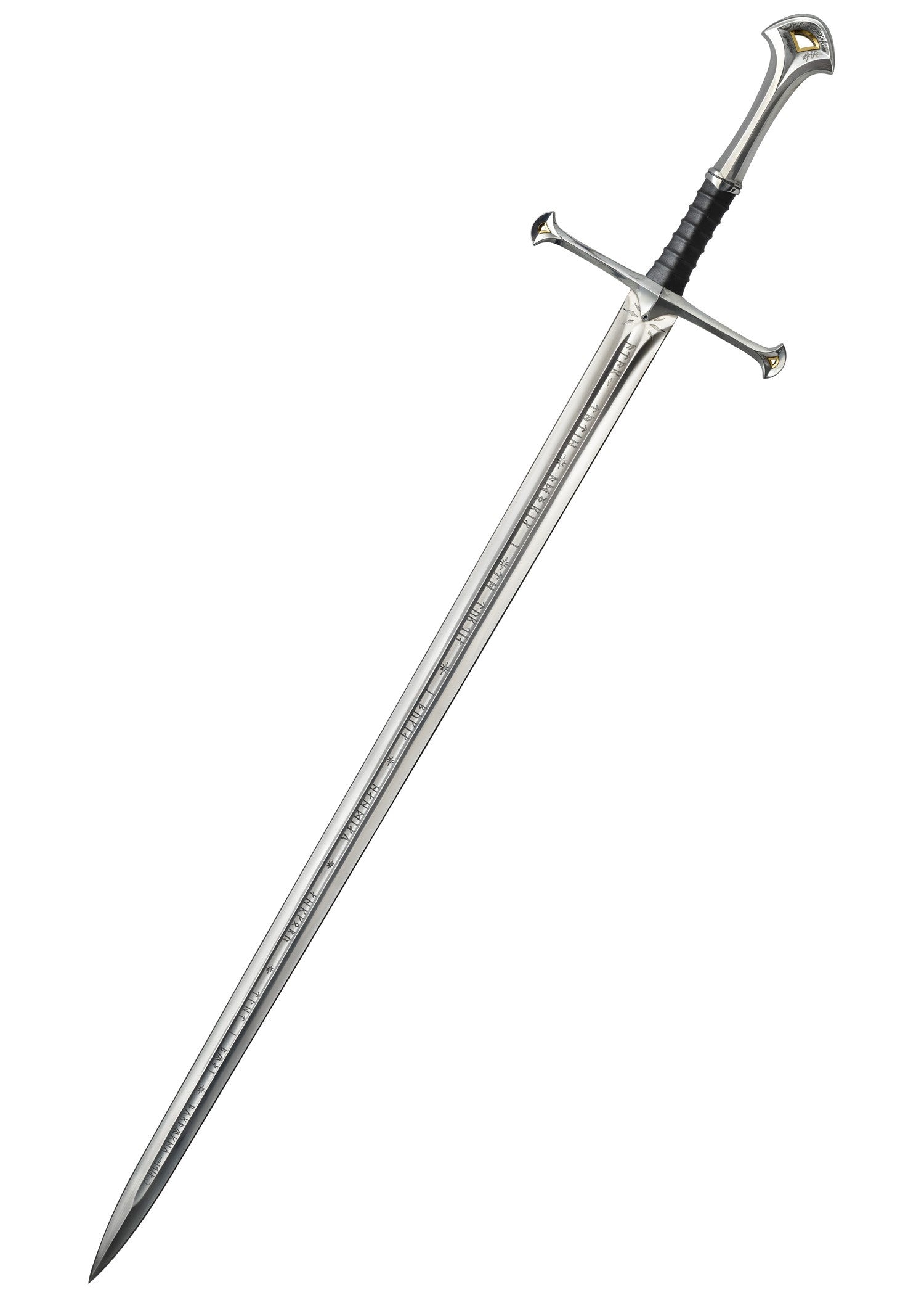 LOTR - REPLICA 1/1 ANDURIL SWORD OF KING ELESSAR - MUSEUM COLLECTION EDITION 134CM - Immagine 5