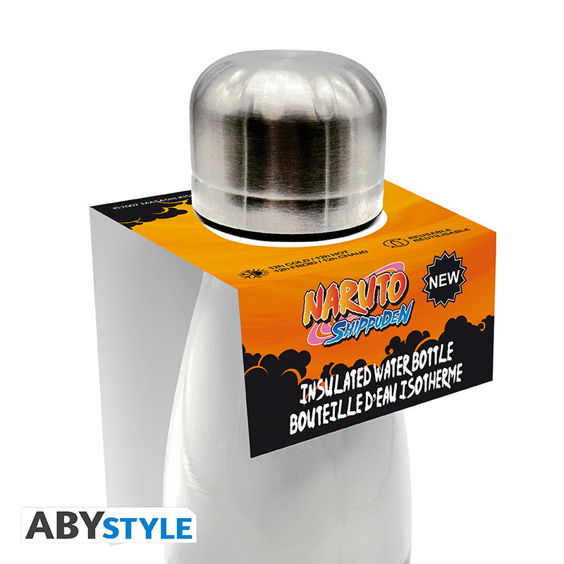 ABYTAB162 - NARUTO SHIPPUDEN - INSULATED WATER BOTTLE - NARUTO AND SASUKE - Immagine 3