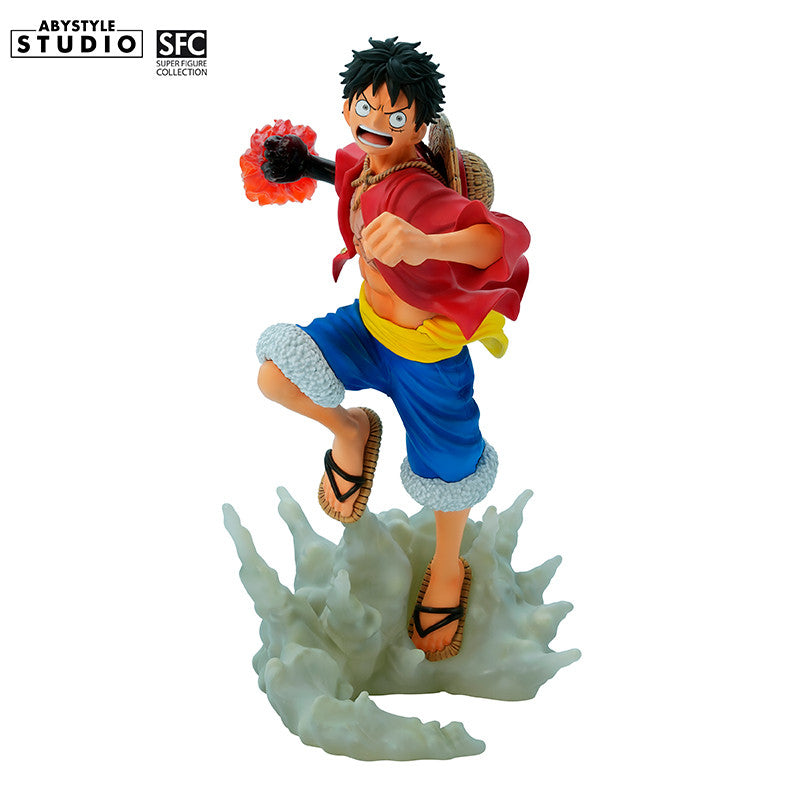 ABYFIG090 - ONE PIECE - SUPER FIGURE COLLECTION - LUFFY - STATUA 24CM - Immagine 4