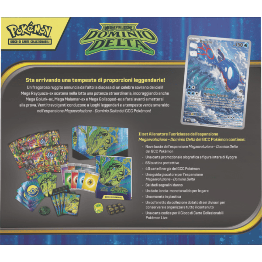 PK10438-I - POKEMON - DOMINIO DELTA - SET ALLENATORE FUORICLASSE - Immagine 2