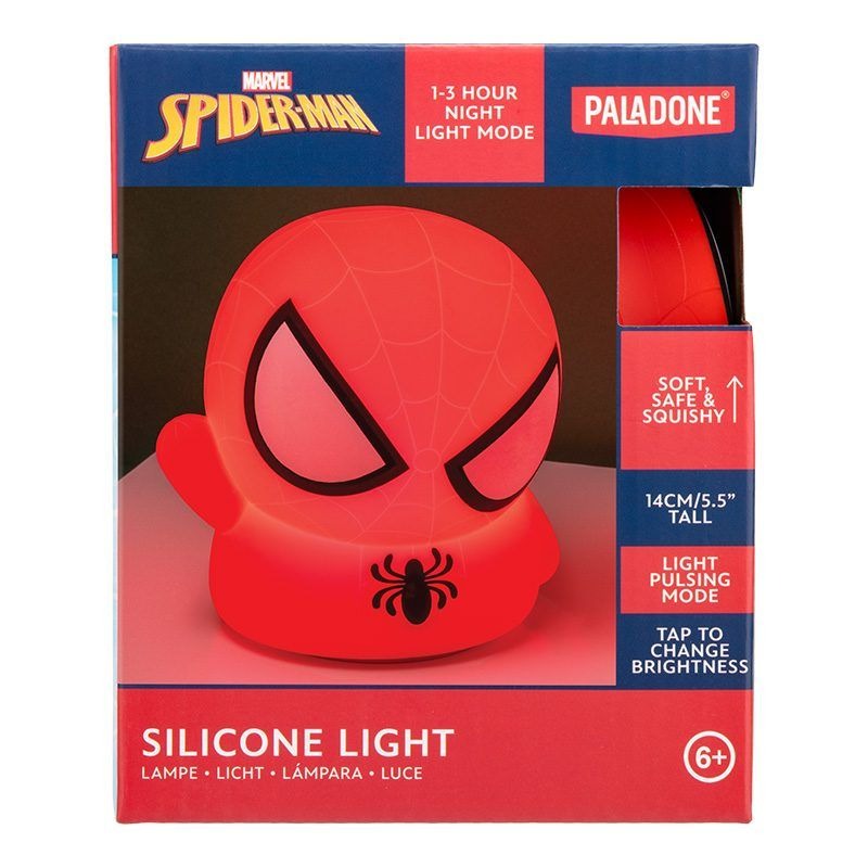 PP13692SPM - MARVEL: SPIDER-MAN - SILICONE LIGHT RECHARGEABLE BATTERY VERS - Immagine 5