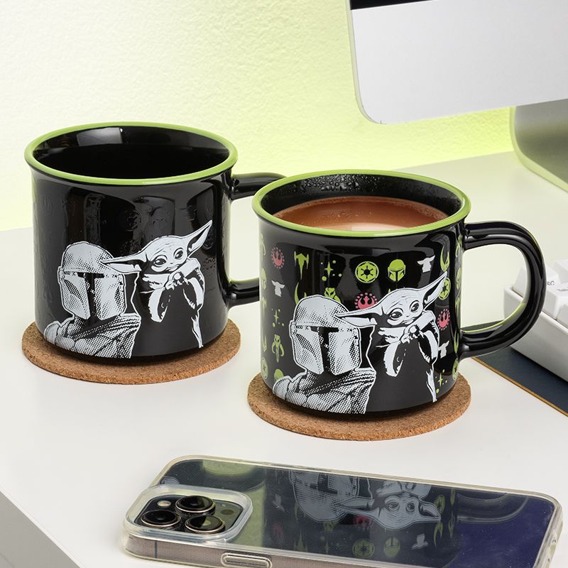 PP16271MAN - MANDALORIAN AND GROGU HEAT CHANGE MUG - Immagine 2