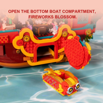 PAN18009 - ORIENTE - THE DRAGON BOAT - Immagine 2