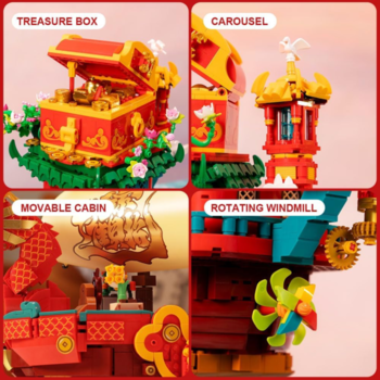 PAN18009 - ORIENTE - THE DRAGON BOAT - Immagine 3