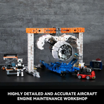 PAN85006 - AERO-SPAZIALE - AIR CRAFT ENGINE MAINTENANCE WORKSHOP - Immagine 2