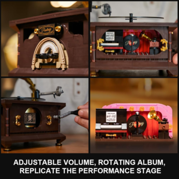 PAN85009 - RETRO SERIES - RETRO PHONOGRAPH - Immagine 3