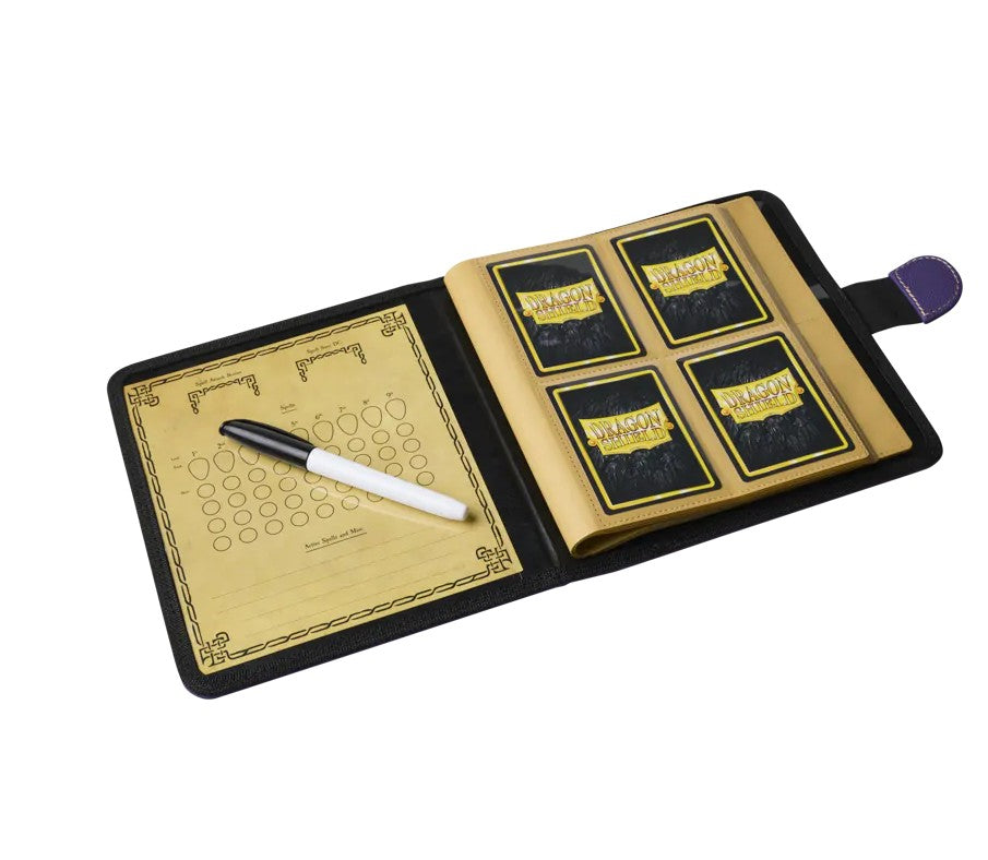 AT-50019 - ROLEPLAYING PORTFOLIO - SPELL CODEX - ARCANE PURPLE - Immagine 2