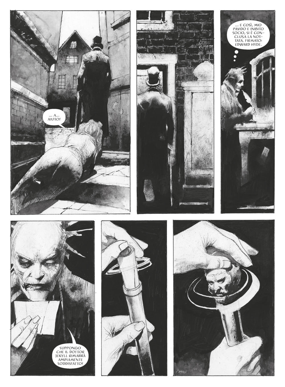 DOTTOR JEKYLL E MR. HYDE - IL BIANCO E IL NERO - Immagine 3