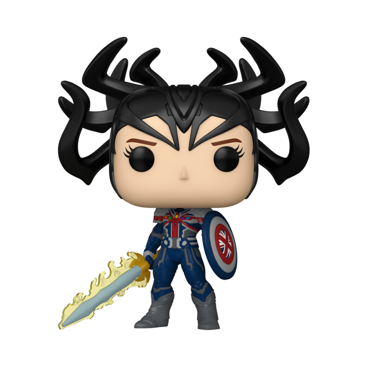 MARVEL: WHAT IF - POP FUNKO VINYL FIGURE 1464 INFINITY CAPTAIN CARTER 9CM - Immagine 2