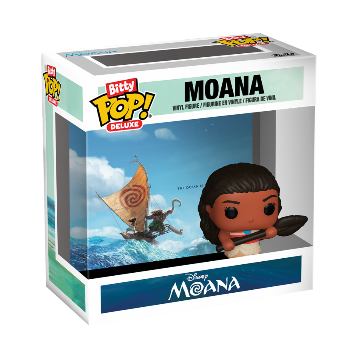 85687 - DISNEY: MOANA - POP FUNKO BITTY DELUXE VINYL FIGURE - MOANA SHIP W/M - Immagine 2