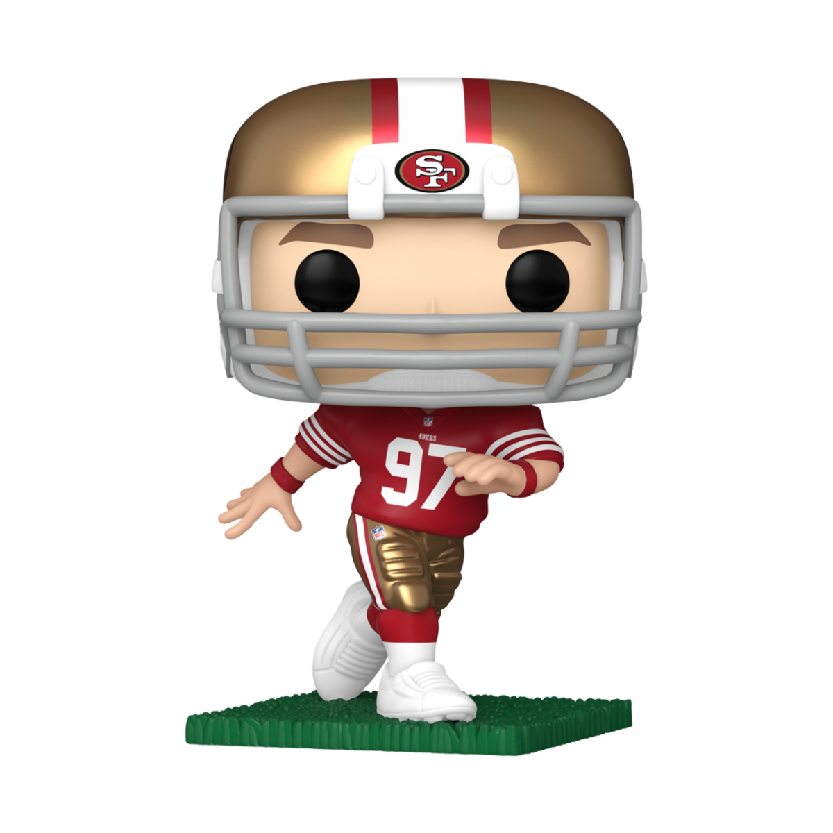 NFL - POP FUNKO VINYL FIGURE 297 NICK BOSA (49ERS) 9CM - Immagine 2