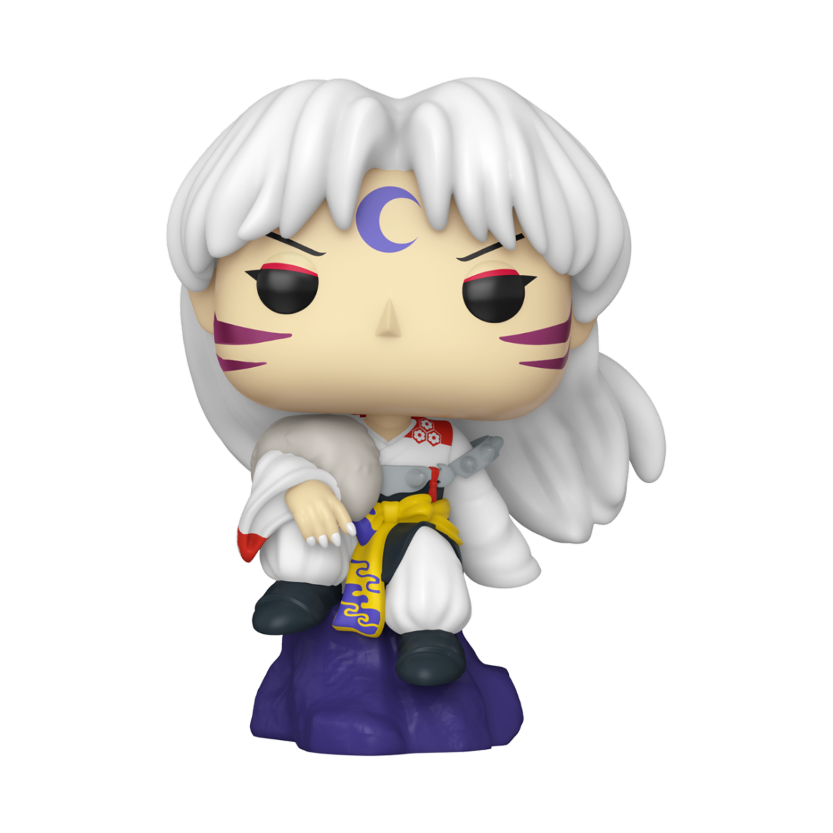 INUYASHA - POP FUNKO VINYL FIGURE 1931 SESSHOMARU (SITTING) 9CM - Immagine 2