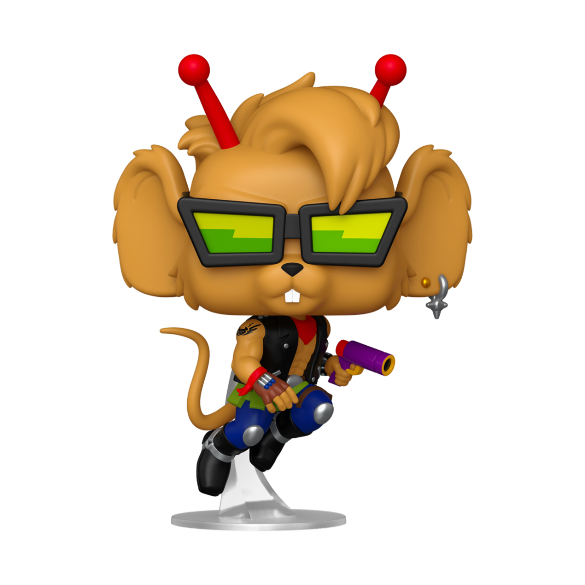 BIKER MICE FROM MARS - POP FUNKO VINYL FIGURE 1937 THROTTLE 9CM - Immagine 2