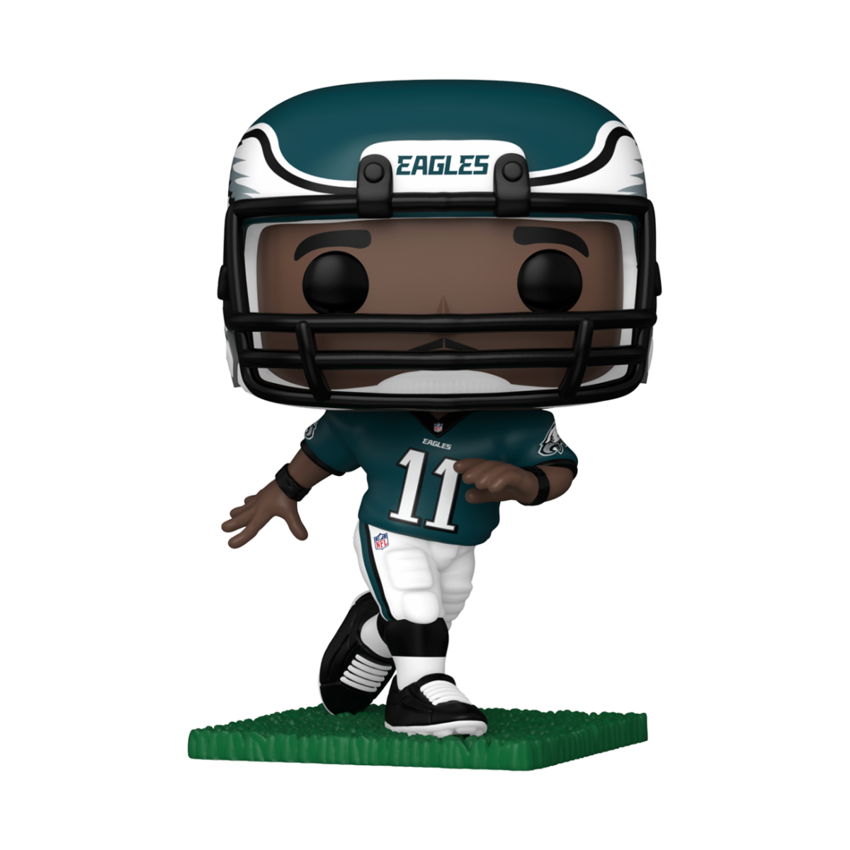 NFL - POP FUNKO VINYL FIGURE 300 AJ BROWN (EAGLES) 9CM - Immagine 2