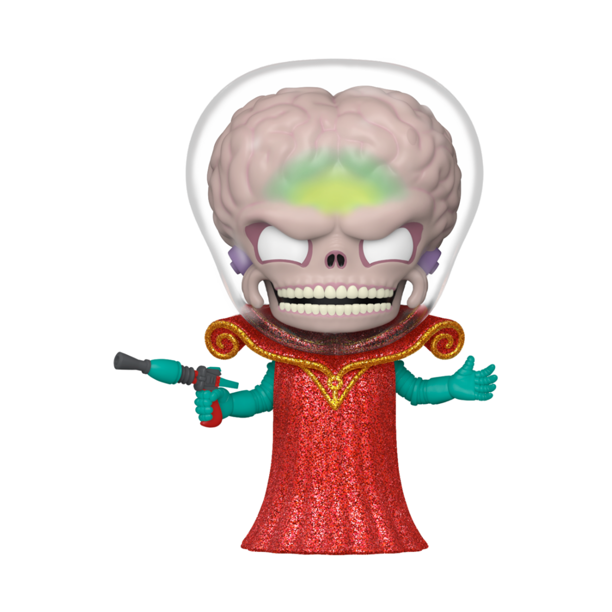 MARS ATTACKS - POP FUNKO VINYL FIGURE 1874 ALIEN LEADER 9CM - Immagine 2