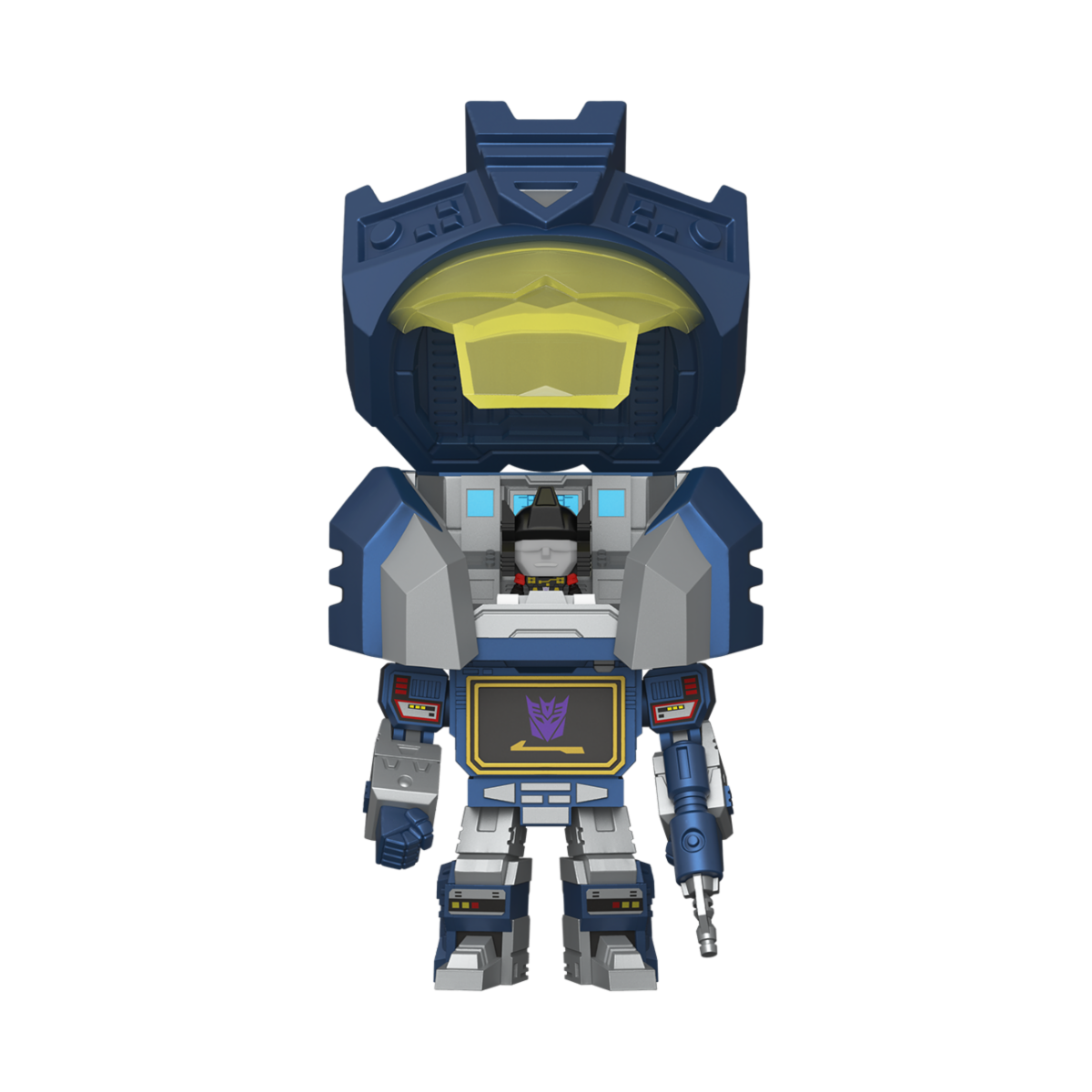83643 - TRANSFORMERS - FUNKO BITTY BOTS VINYL FIGURE - SOUNDWAVE 12CM - Immagine 2