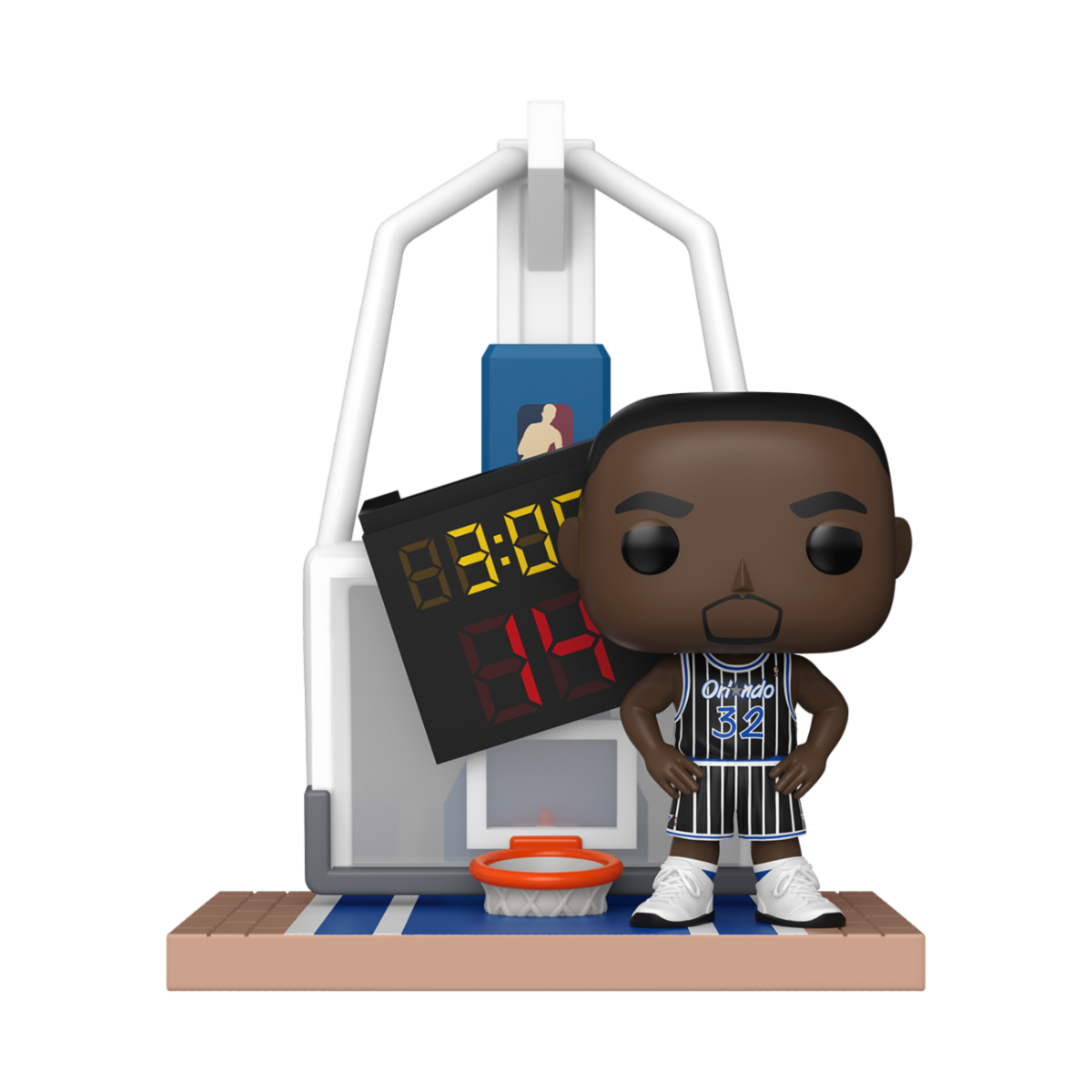 NBA - POP FUNKO DELUXE VINYL FIGURE 207 SHAQ W/BACKBOARD 15CM - Immagine 2
