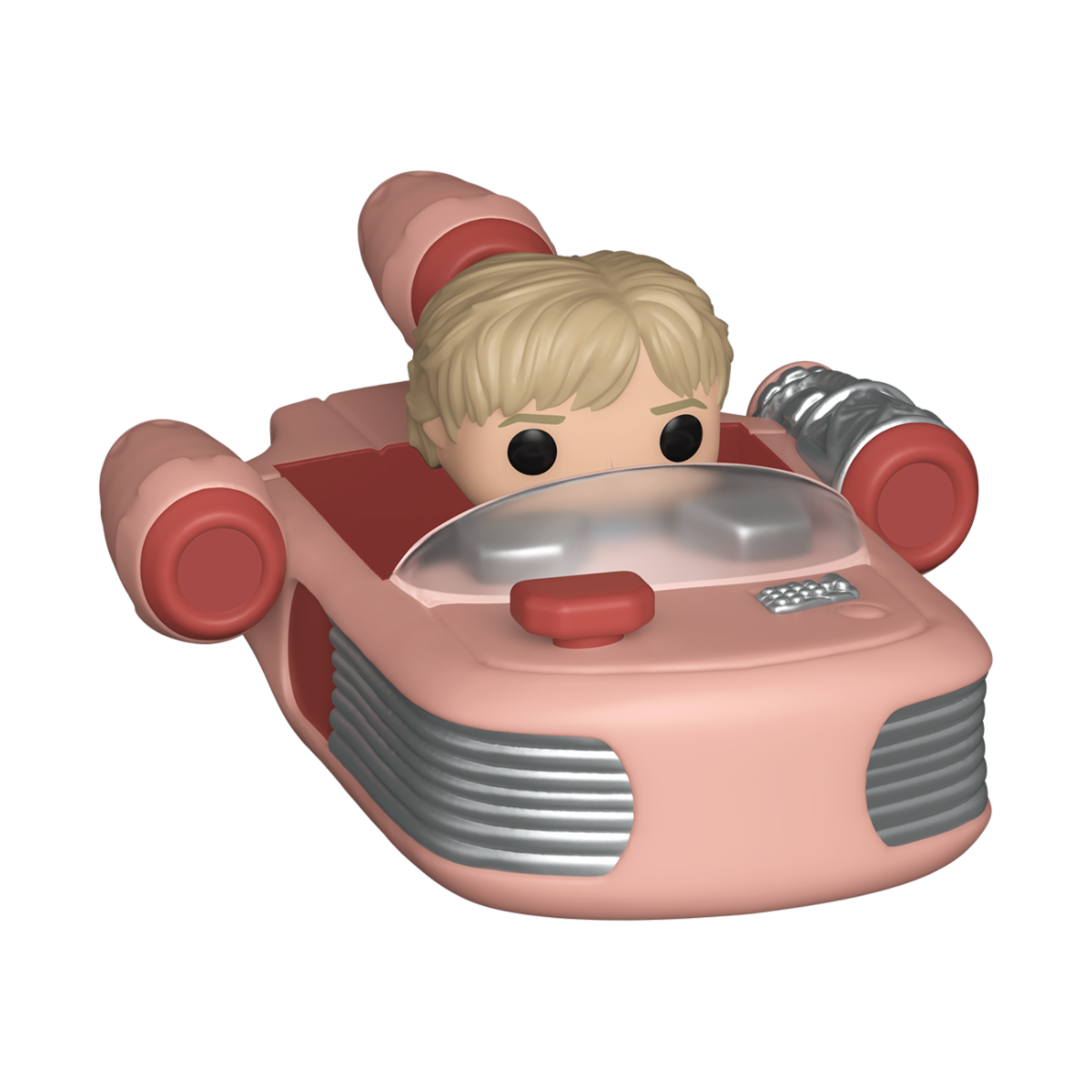 85519 - STAR WARS - POP FUNKO BITTY RIDE VINYL FIGURE - SPEEDER W/LUKE - Immagine 2