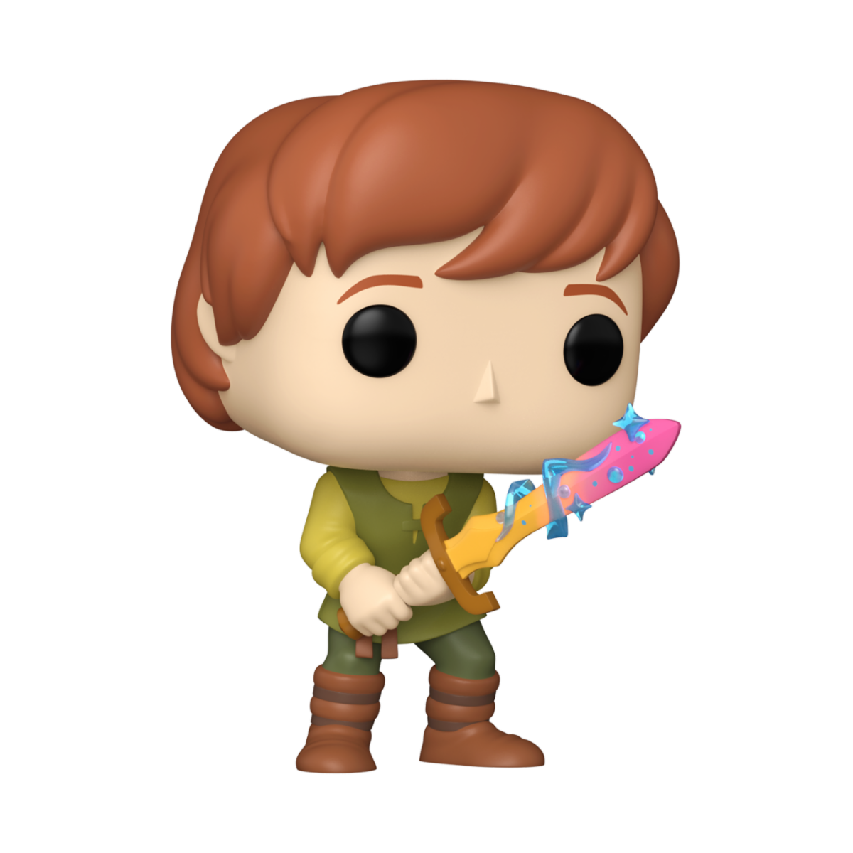 DISNEY: THE BLACK CAULDRON - POP FUNKO VINYL FIGURE 1587 TARAN W/SWORD 9CM - Immagine 2