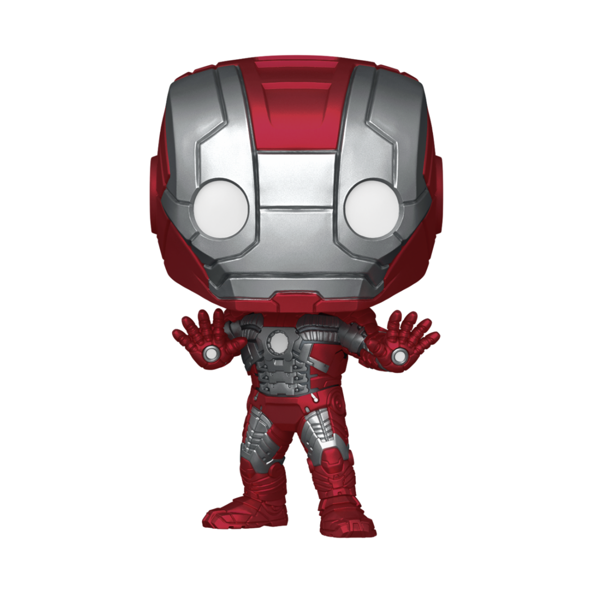 MARVEL: IRON MAN 2 - POP FUNKO VINYL FIGURE 1474 IRON MAN (MARK 5) 9CM - Immagine 2