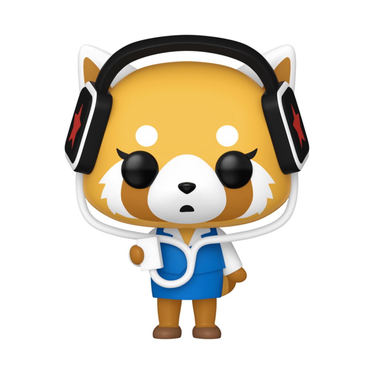 AGGRETSUKO - POP FUNKO VINYL FIGURE 97 AGGRETSUKO W/HEADPHONES 9CM - Immagine 2