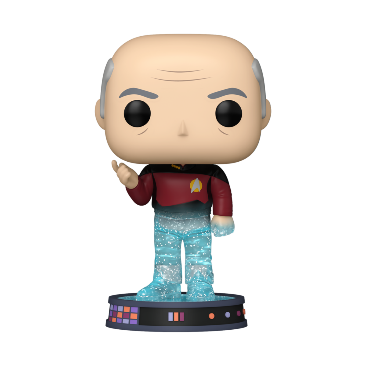STAR TREK: TRANSPORTER - POP FUNKO VINYL FIGURE 1687 PICARD 9CM - Immagine 2