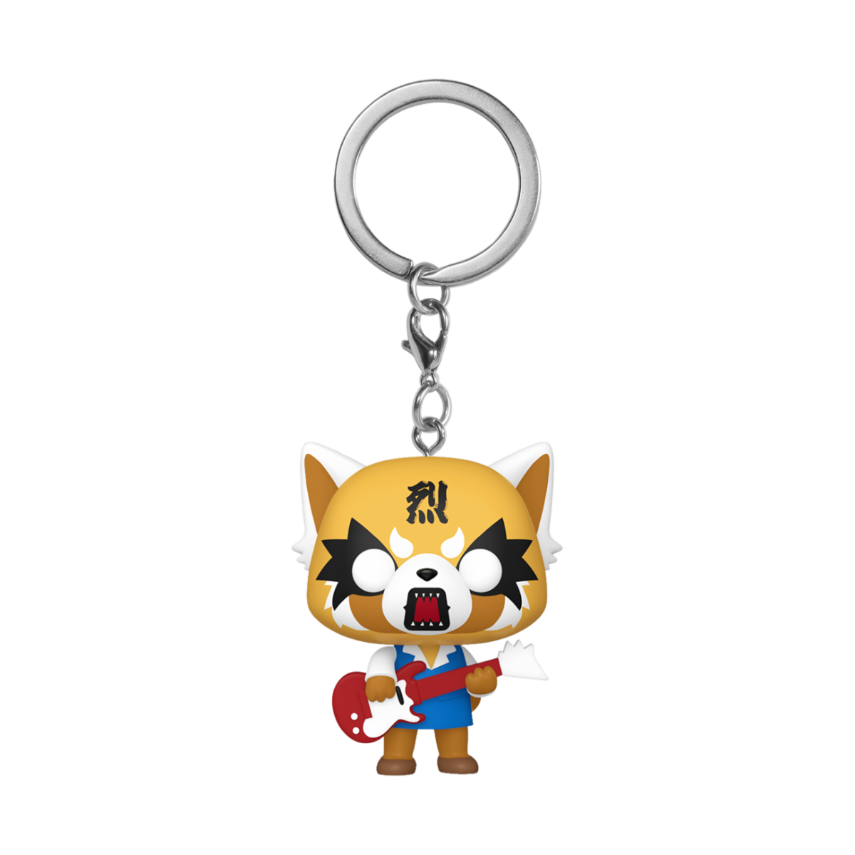 AGGRETSUKO - KEYCHAIN - AGGRETSUKO W/GUITAR 4CM - Immagine 2